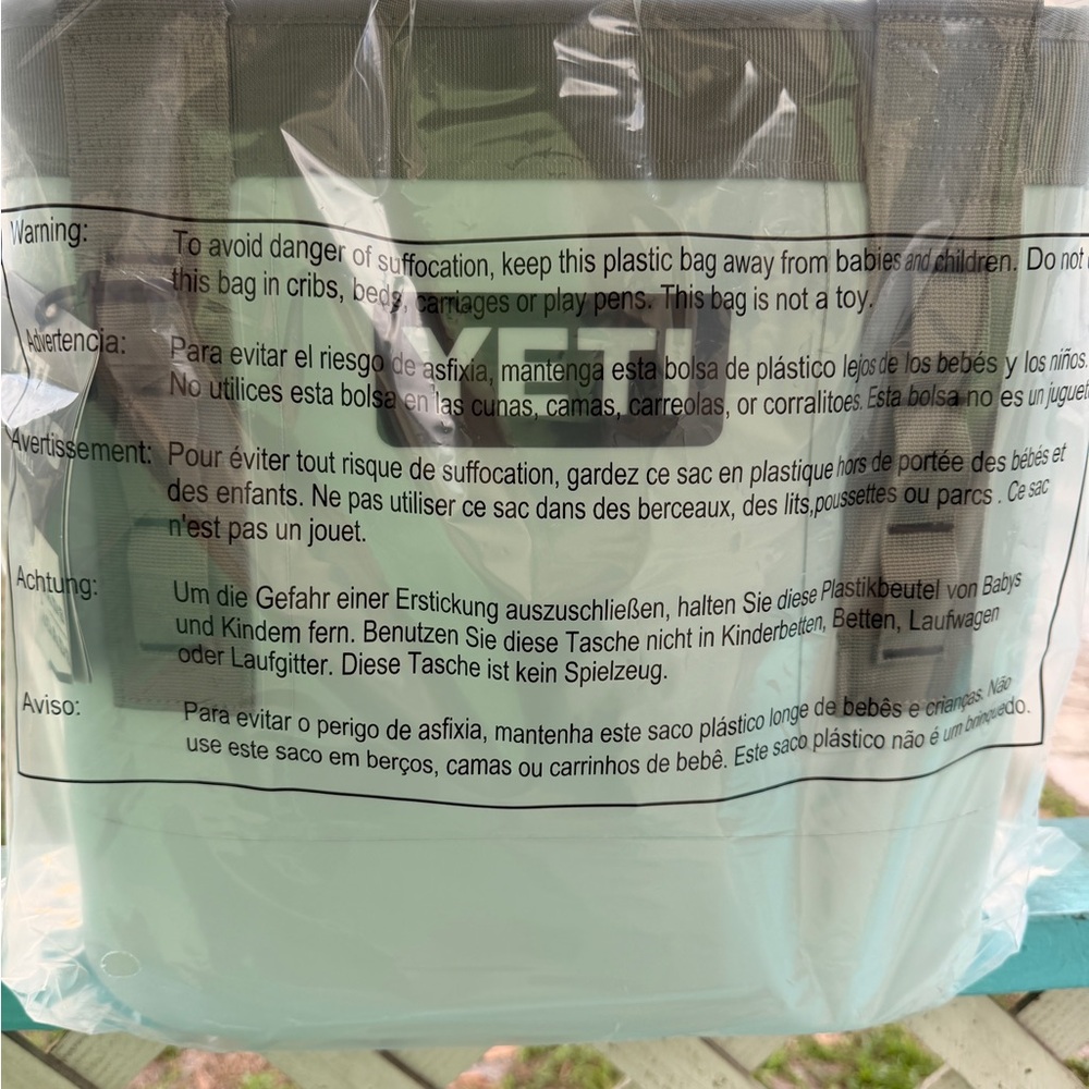 Yeti 20 Camino Carryall Bag in Ridgeline new for Spring pale Seafoam Green